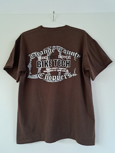 T Shirt Damen OCC Gr. L 44 Orange County Choppers Braun Biker Motorrad Fan - Bild 2 von 2