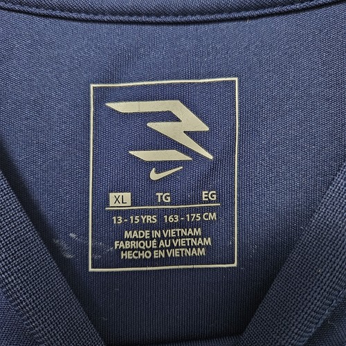 NIKE Shirt 3BRAND by Russell Wilson Youth XL Blue Gray Green Swoosh Dri-Fit GUC - Picture 2 of 7