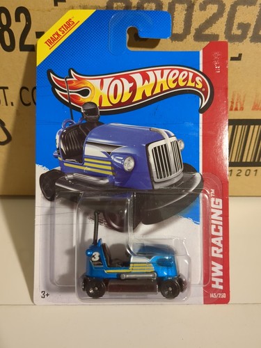 Hot Wheels HW Racing Bump Around Blue Bumper Car 2012 Diecast Car New - Picture 2 of 5