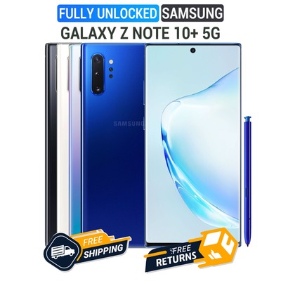 SAMSUNG GALAXY NOTE 10+ PLUS SM-N975U 256GB 512GB FACTORY UNLOCKED Smartphone