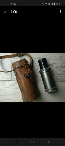 Ancienne Jumelle Bourgeois Lingr Chevallier Paris 8x Avec étui En Cuir - France