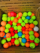 8 Dozen 96 AAAA-AAAAA Near Mint to Mint Matte Finish Colored Golf Balls