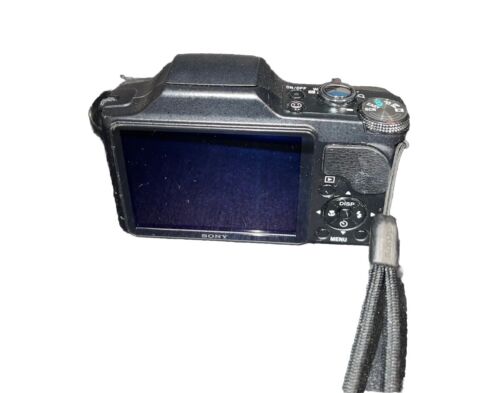 Sony Cyber-shot DSC-H20 10.1MP Digital Camera - Black Tested Works! - Picture 5 of 6