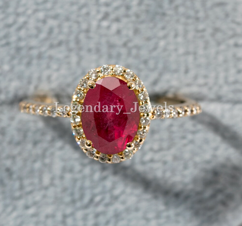 Bague Plaquée Or 9 Carats Avec Rubis, émeraude Et Zircons - Belle Pièce Neuve Sans Boîte