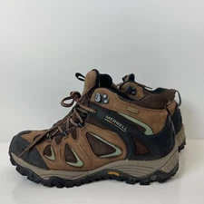 Merrell Radland Mid Waterproof Hiking Shoes Chestnut Brown Womens Size 10