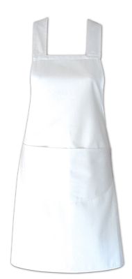 100 % Baumwolle Metzger Catering Kochen Koch Professionelle Schürzen mit Lätzchen Taschen 