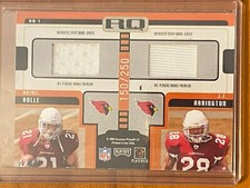🏈 2005 Panini Playoff Quad Jersey #RQ 1 Alex SMITH / ROLLE / GORE #'d/250 🏈