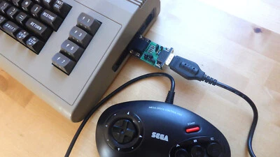 MARKENLOS Commodore / Amiga / Atari ==> Adaptador Sega Mega Drive Pad