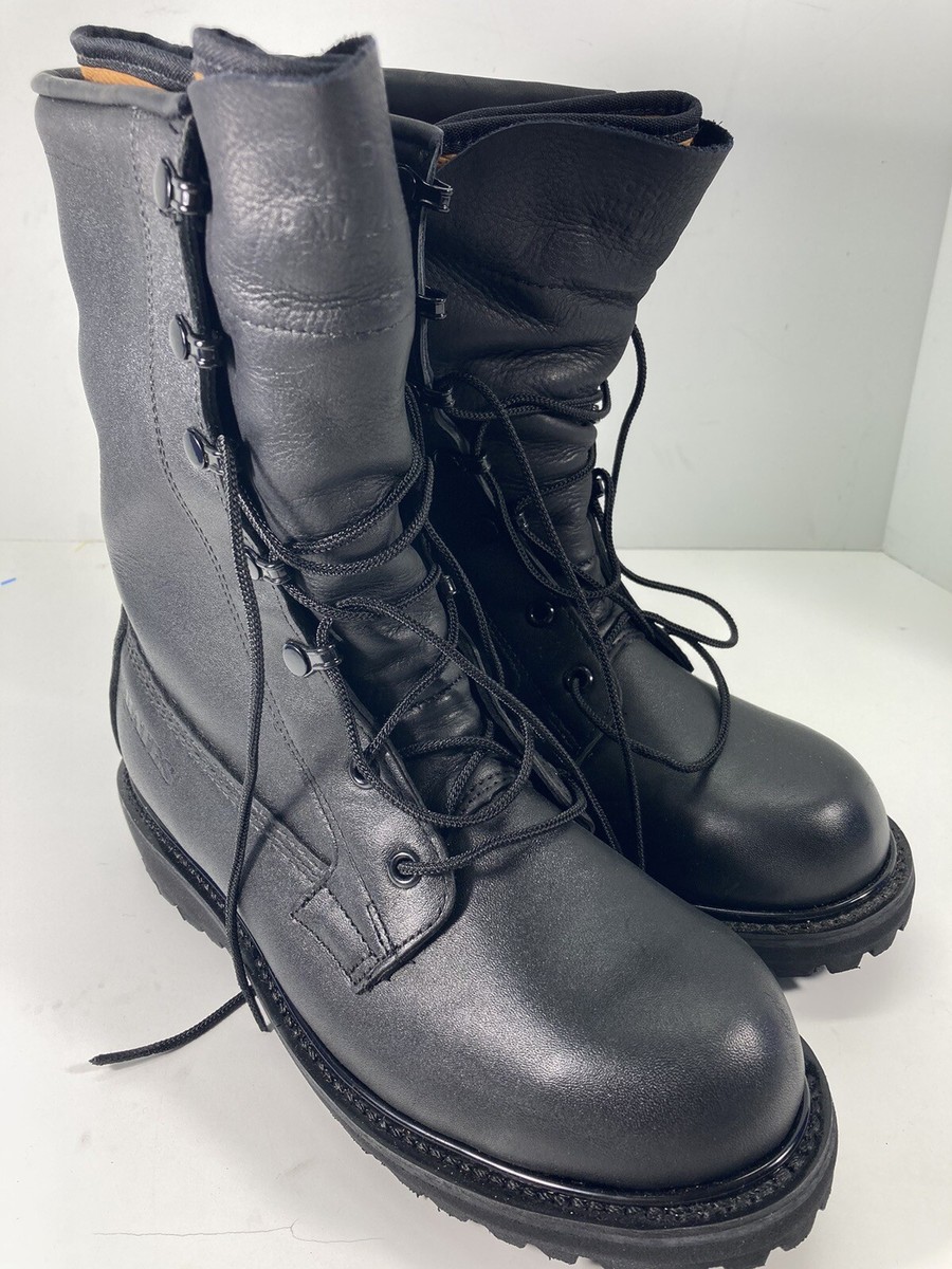 Bates Goretex Military Combat Boots Size 5 Wide Leather Waterproof