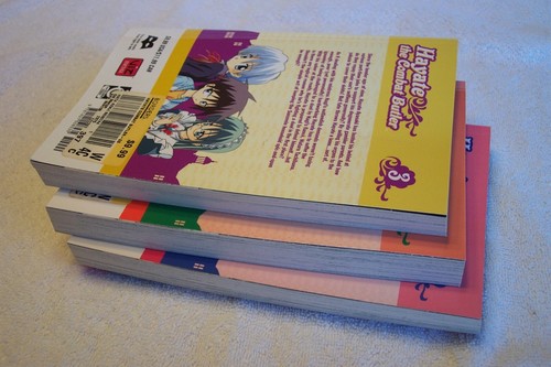 Hayate The Combat Butler Kenjiro Hata Volume 1,2,3 Very Good Condition Paperback - Picture 7 of 7