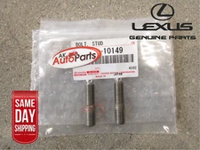 1990 - 2008 LEXUS EXHAUST MANIFOLD PIPE STUD BOLTS QTY 2 OEM BRAND NEW