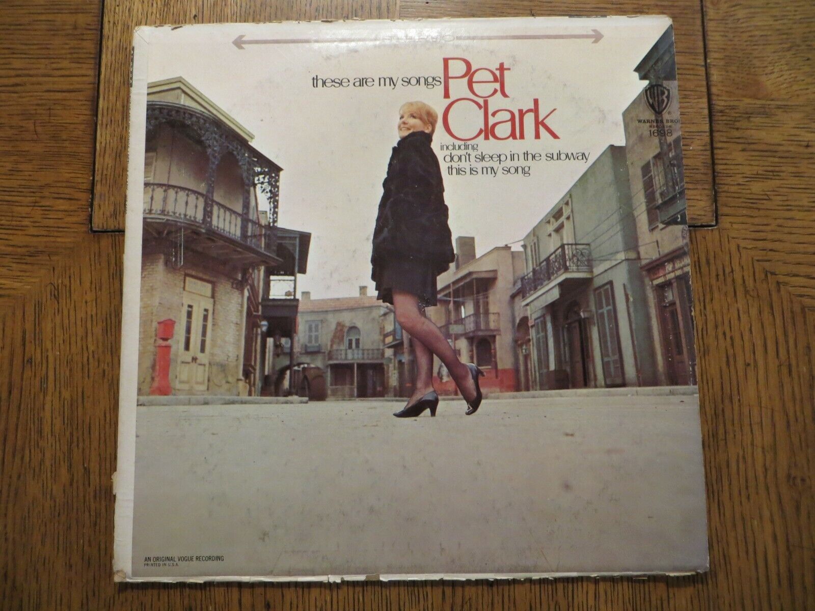 Pet Clark – These Are My Songs – 1967 - Warner Bros. WS 1698 Vinyl LP G+/F