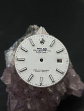 #1105 ORIGINAL ROLEX DATEJUST WHITE STICK 41M...