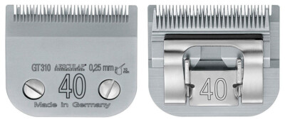 AESCULAP - MOSER - WAHL - OSTER - ANDIS - HEINIGER SCHERKOPF SIZE 40 / 0,25 MM