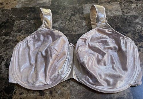 VINTAGE BALI SECOND SKIN BRA ! BEIGE ! 36 DDD