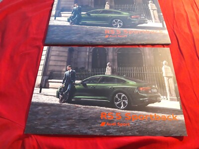 2019 2020 Audi RS5 RS 5 Sportback Brochure Prospekt Catalog mit Schuber     E