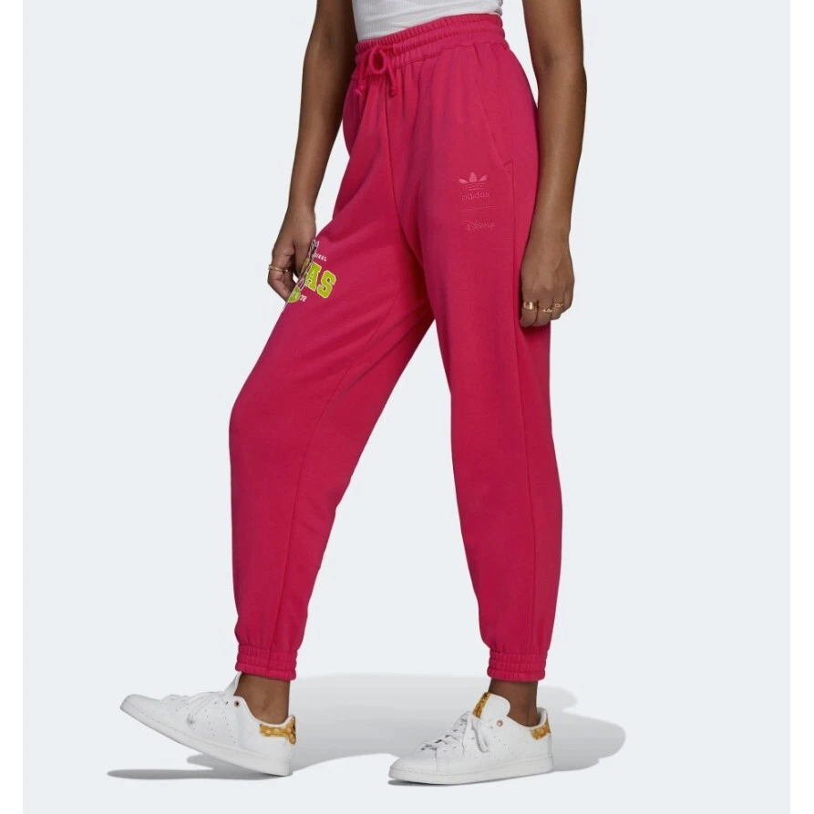 Adidas pink deals trousers