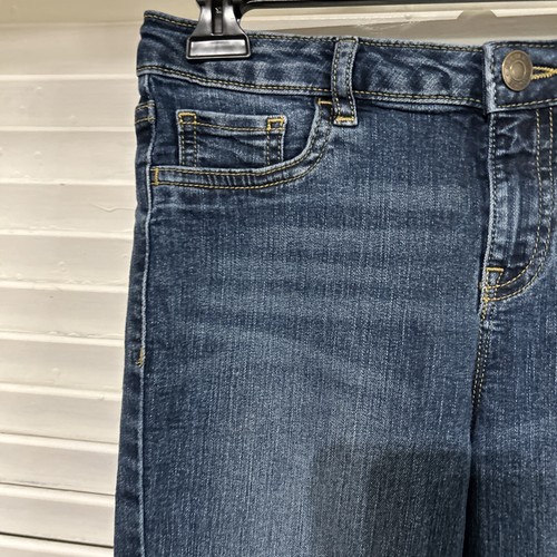 Girl's GAP Denim Medium Wash Stretch Super Skinny Jeans Sz 14 Reg - Picture 2 of 13