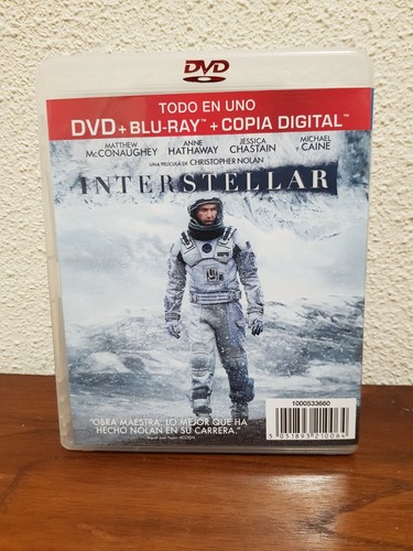PELÍCULA INTERSTELLAR BLU-RAY + DVD + COPIA DIGITAL, COMO NUEVO. - Imagen 2 de 2