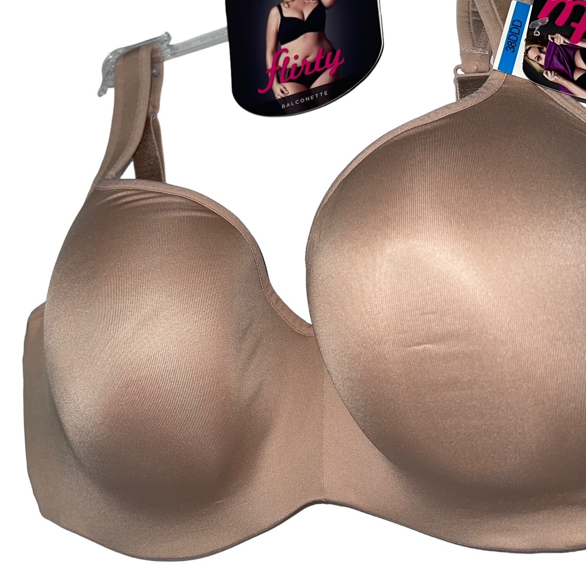 Olga Bra Underwire Balconette Full Figure Coverage Contour