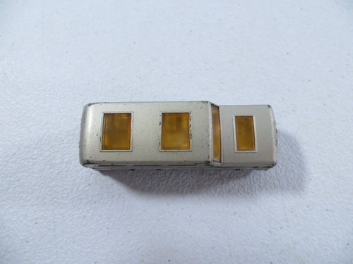 Vintage Matchbox Series No. 66 Greyhound Coach Silver Lesney England - Picture 6 of 8