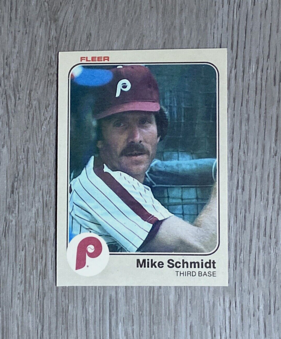 1983 MLB Fleer Baseball | Mike Schmidt | #173 | Philadelphia Phillies