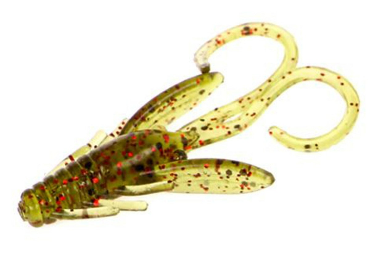 FISHIN ADDICT Nano-Cray 40mm (1.5") Micro Fishing Lure - 10 Pack, Soft Plastic Crayfish/Bug Imitation