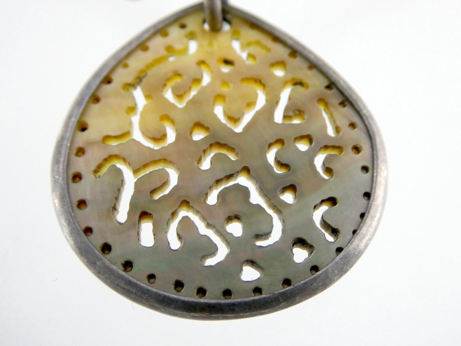 Silpada Sterling Silver Openwork Shell Pendant Ne… - image 6