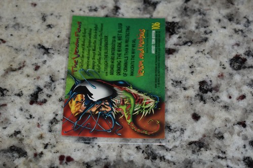 1995 Marvel Golden Signature Series Spider-Man #106 Morbius - Picture 2 of 2