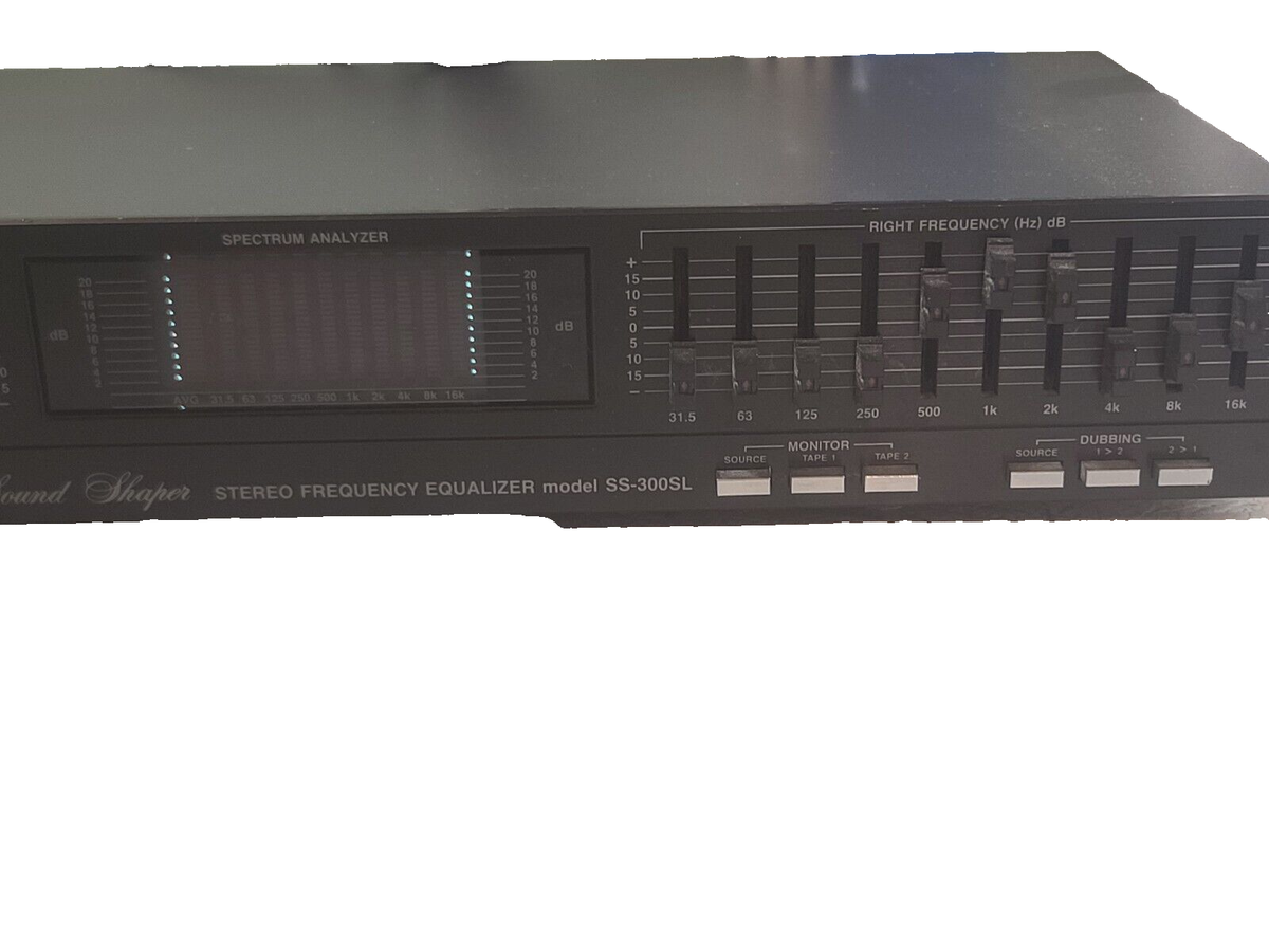 ADC Sound Shaper SS-300SL 10 Band Stereo Frequency Equalizer