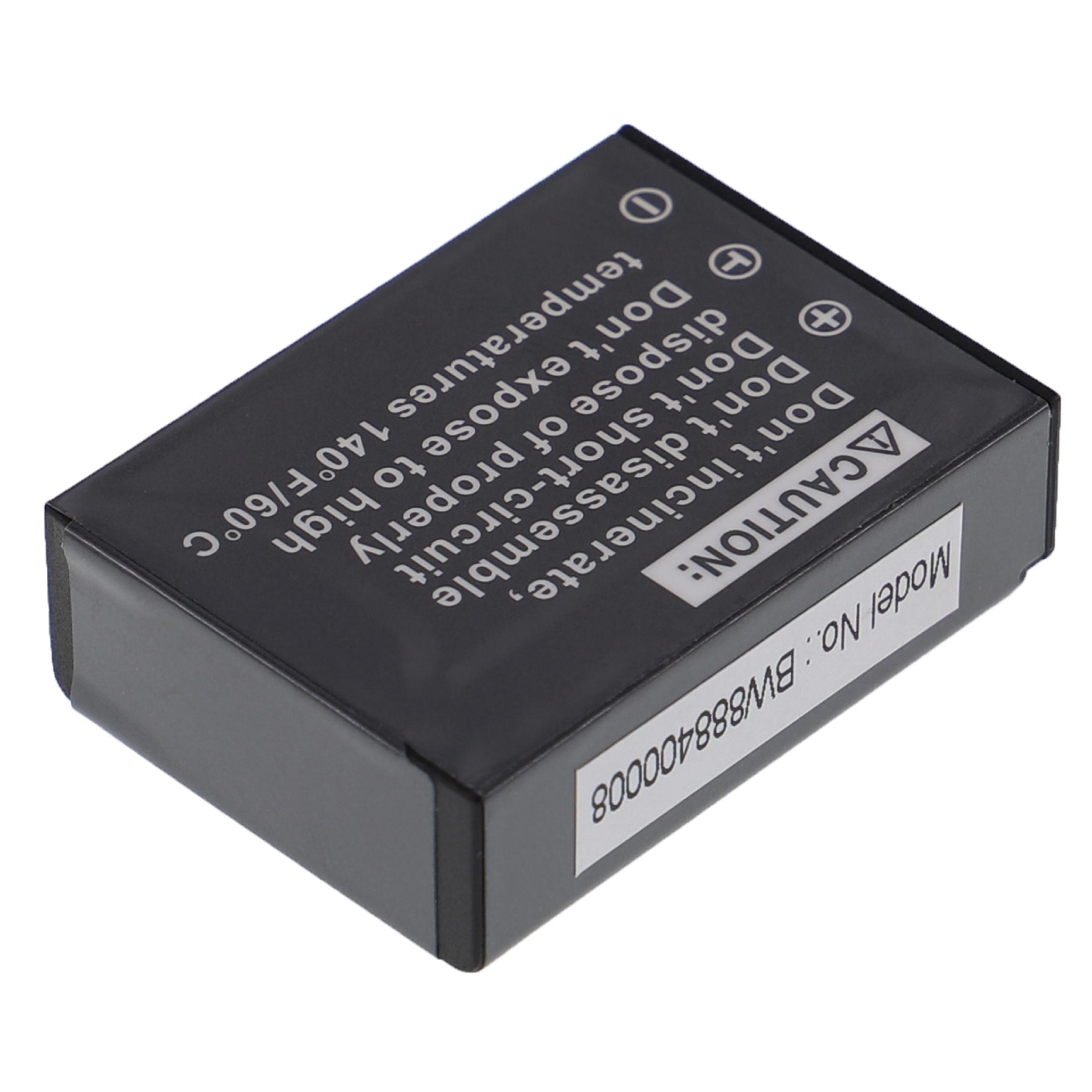 Vhbw Batterie Compatible Toshiba Camileo X400 X416HD Z100 X200 - 1300mAh 3,7V Li-Ion Remplacement PA3985