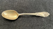 Sterling Silver Los Angeles mini Spoon 5 grams 3.75” long Good condition vintage