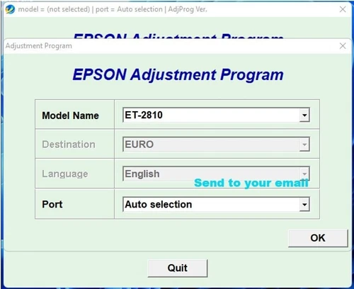 Reset- Epson ET2821 compatib✅ET- 2820 Adjust Program Waste Ink Counter🔥1PC⭐⭐⭐⭐⭐