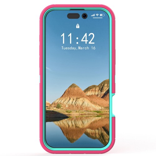 For iPhone 16 Pro Max/16+/16 Pro/16e/16 Shockproof Heavy Duty Phone Case Cover - Picture 37 of 87