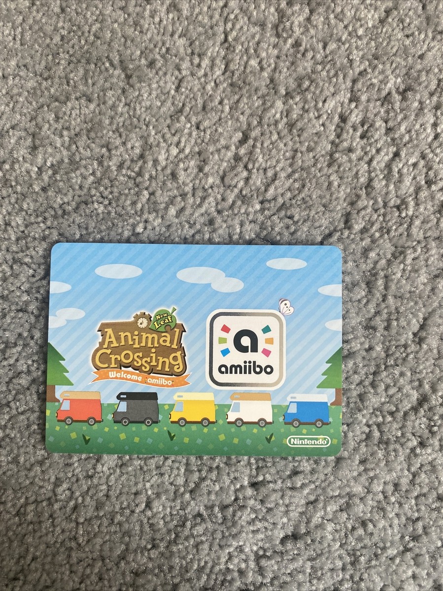New Admiral 32 Welcome amiibo Series - Animal Crossing Amiibo Card