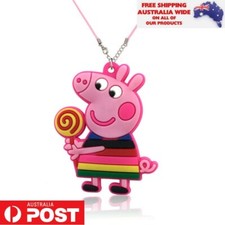 Peppa Pig Necklace Charm Fashion Jewellery Accessories Cartoon Kids Gift Xmas