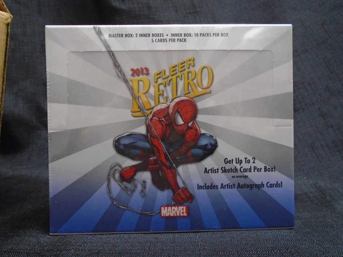 2013 FLEER UPPER DECK RETRO MARVEL BOX NEW SEALED PRECIOUS METAL