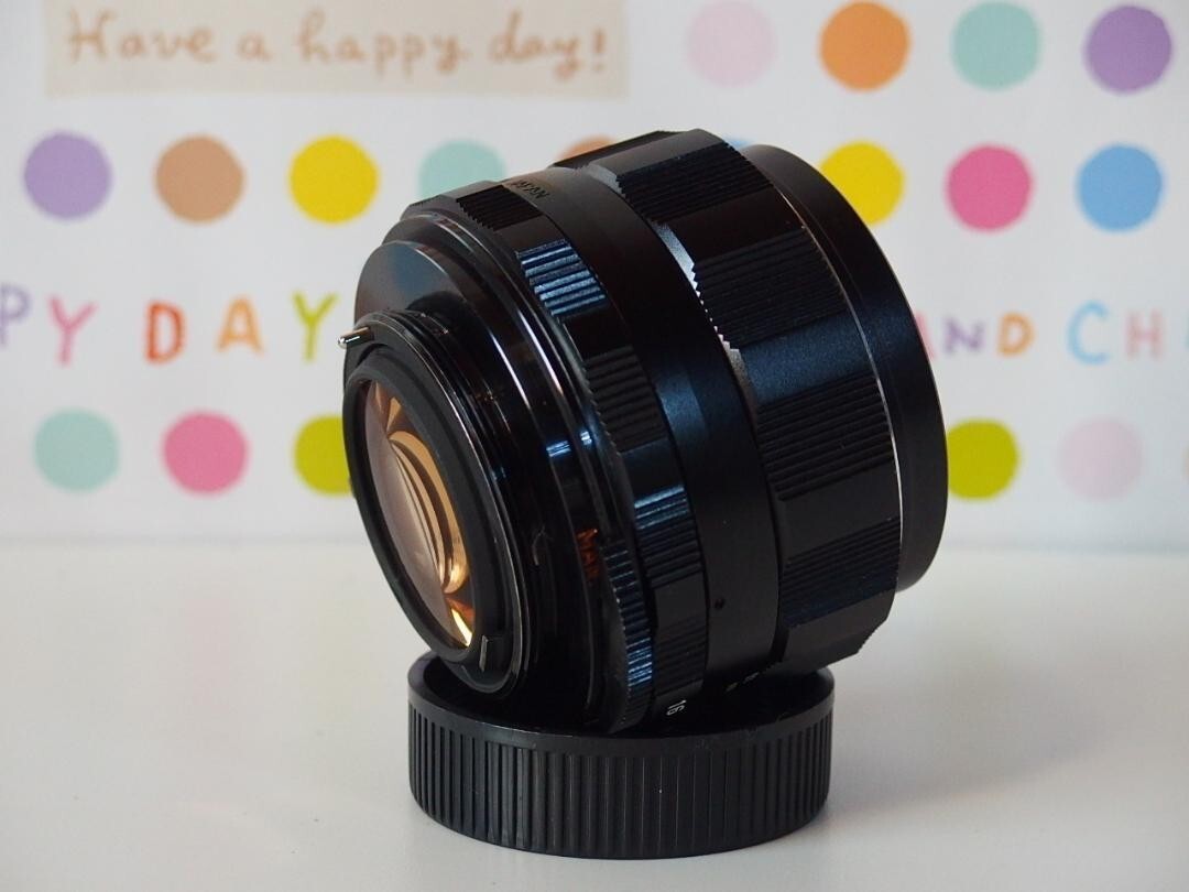 N MINT++] PENTAX SMC Takumar 50mm F1.4 M4/3 Lens Mount Set