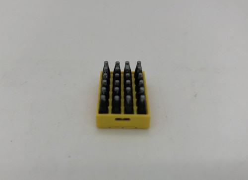 Miniature 3/4 Inch Coca Cola Soda Crate With 24 Mini Bottles Red Writing - Picture 2 of 3