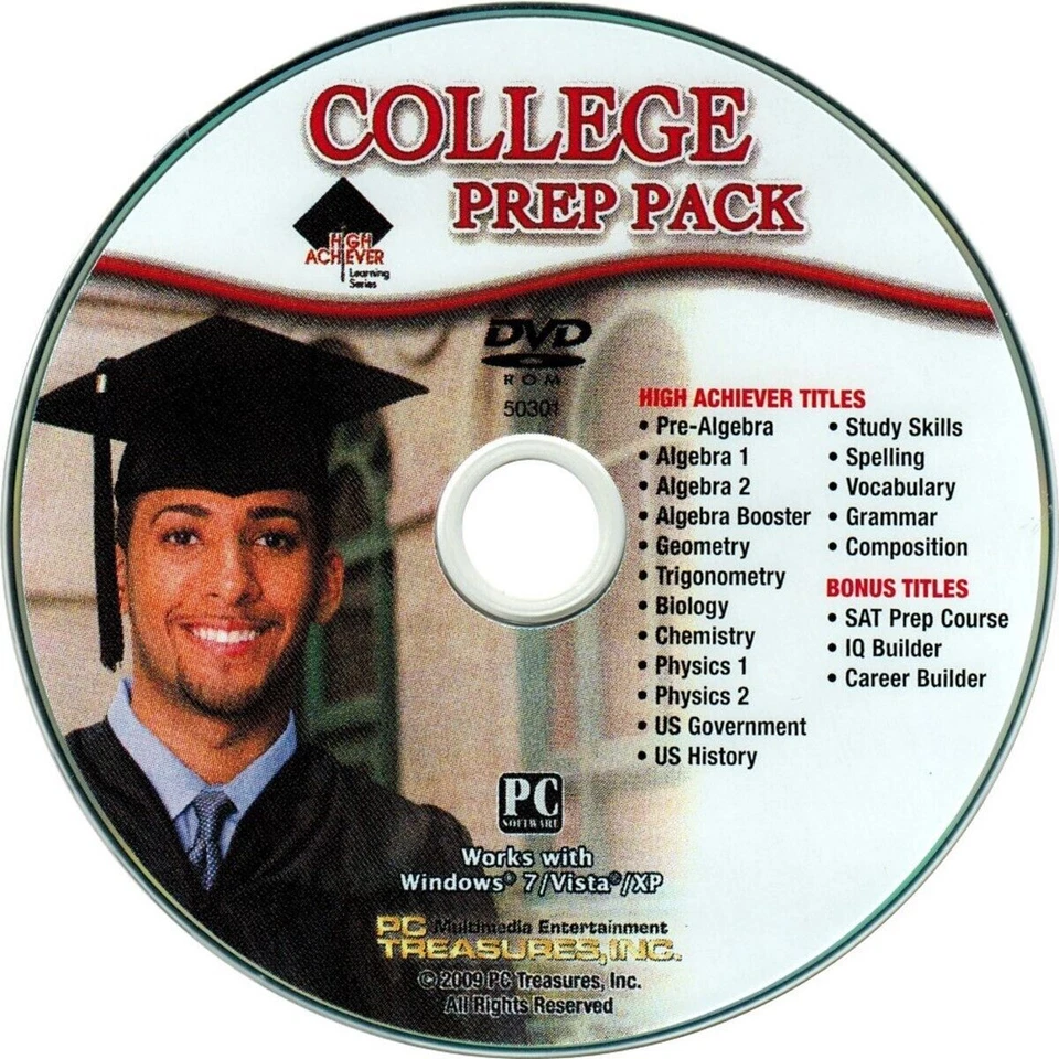 High Achiever College Prep Pack - 16 Programs + Bonuses PC Windows Sealed New - Image 4 of 4