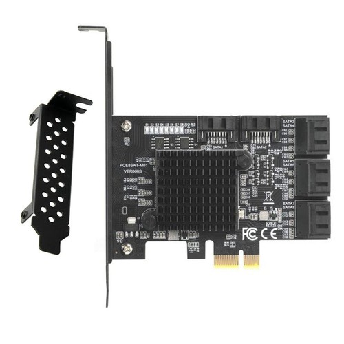 Wholesale Expansion Card Controller Adapter PCI-E to 8 Port SATA 3.0 6G For HDD - Picture 6 of 10