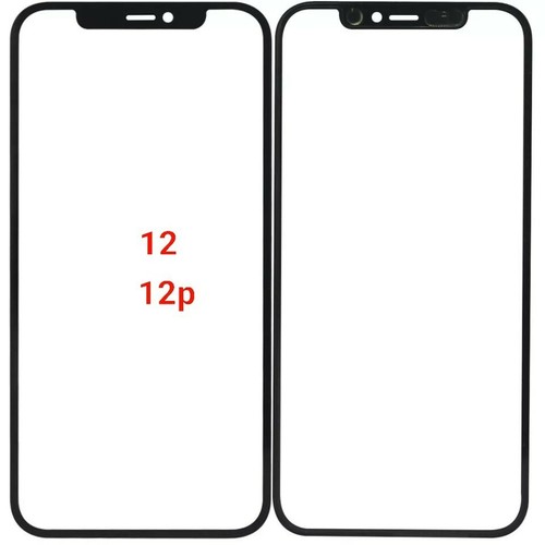 Front Glass Screen OCA Laminated Bezel Frame Replacement for iPhone 12 Pro 6.1'' - Foto 4 di 8