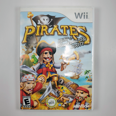 Lot of 7 Nintendo Wii Games Bundle - Pirates, Circus Star, & More