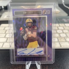 2025 Leaf Pro Set Sam Leavitt Auto /8