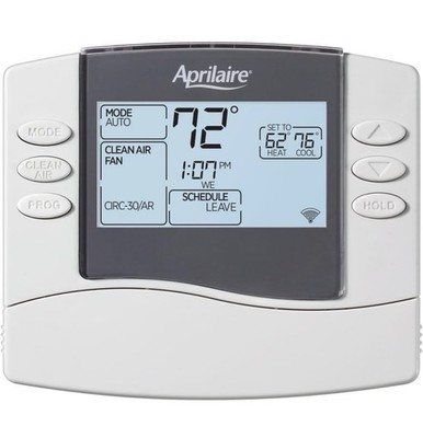 New APRILAIRE PROGRAMMABLE Wi-fi THERMOSTAT, 8810m Event Based Air Cleaning