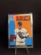 Topps 2022 Bowman Hi-Fi Futures Julio Rodriguez #HIFI-4 Mojo Refractor Mariners