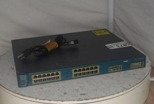 Cisco Catalyst 3550 WS-C3550-24-SMI 10/100 24-Port Network Switch