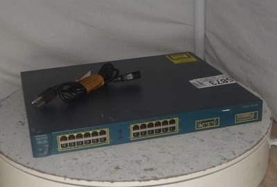 Cisco Catalyst 3550 WS-C3550-24-SMI 10/100 24-Port Network Switch