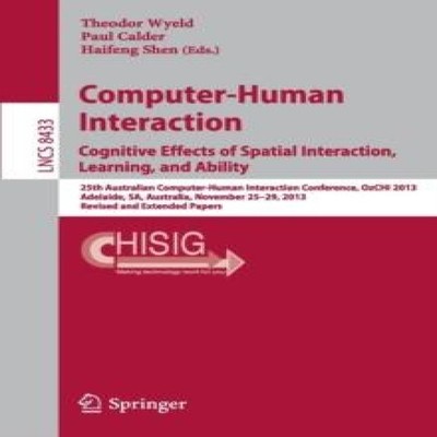 Computer-Human Interaction. Cognitive Effects of Spatial Interact