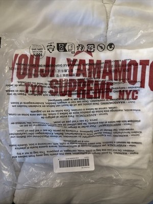 ⭐️Supreme Yohji Yamamoto Y's Star Tee (White) size Medium IN